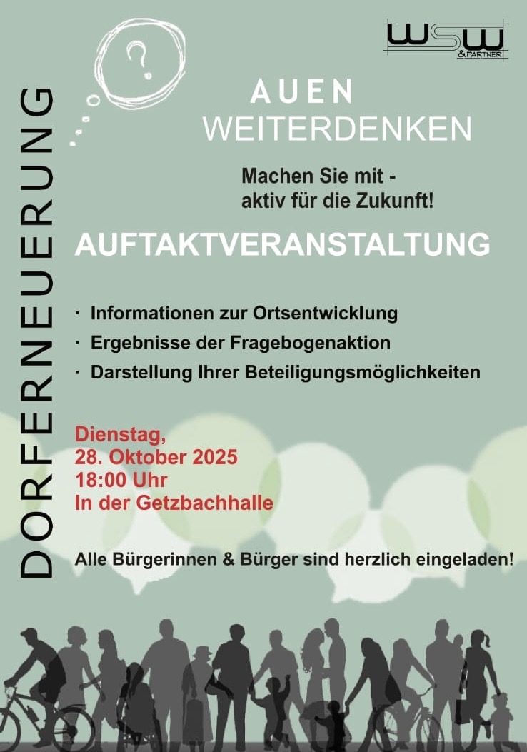 Dorferneuerung Auftaktveranstaltung